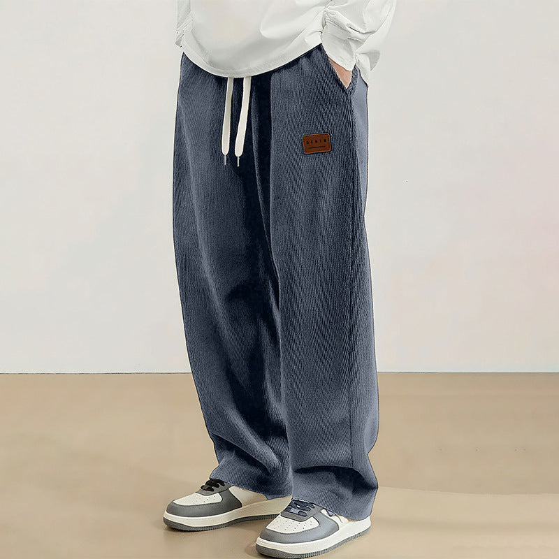 Herren Komfortable Weitgeschnittene Freizeithose