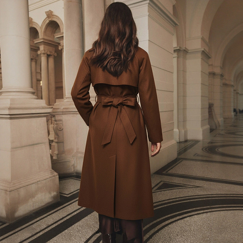 Damen Eleganter Trenchcoat Drune