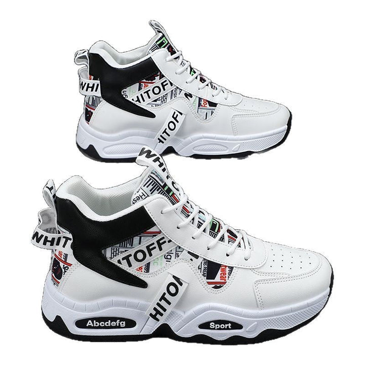 Damen Modische High-Top Sneaker mit atmungsaktiver Netzstruktur und bequemem Fußbett Drune