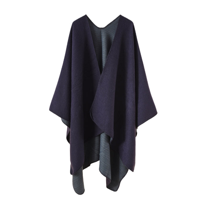 Damen Strickponcho mit asymmetrischem Schnitt und hoher Warmhaltefunktion Drune
