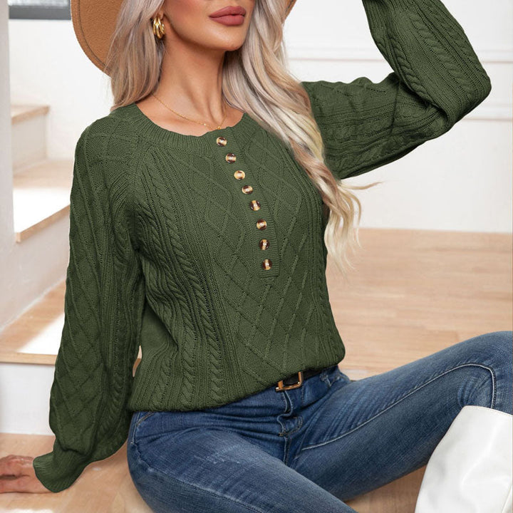 Drune | Pullover Mit Zopfmuster Und Weichem Stoff