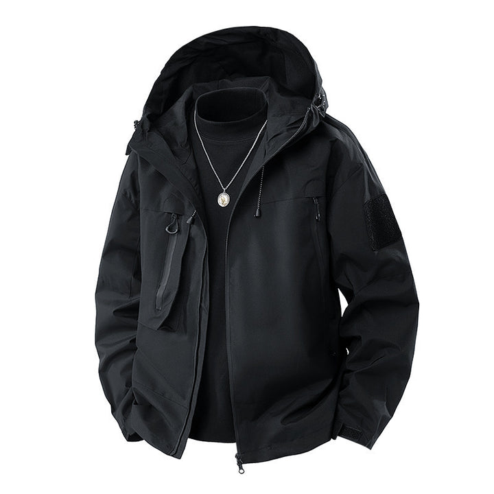 Drune | Outdoor Wandern Kapuzenjacke für Männer