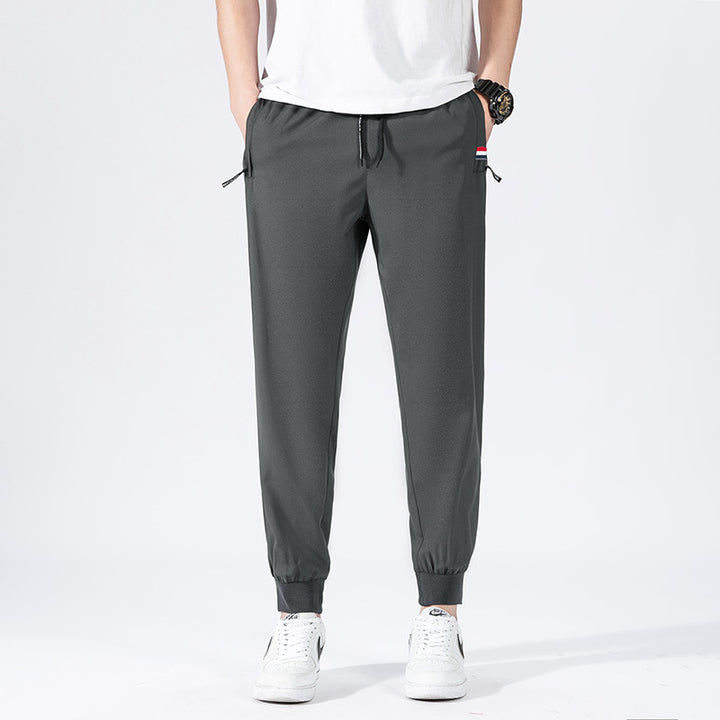 Herren Sportliche Jogginghose mit elastischem Bund und Seitentaschen Drune