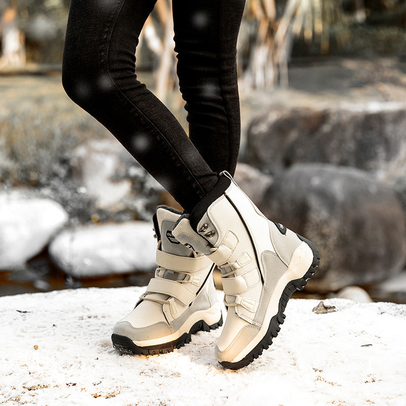 Damen Winterstiefel mit isolierender Fütterung und rutschfester Sohle Drune