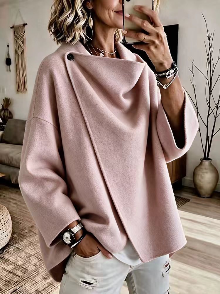Damen Stilvolle Oversized Jacke Drune