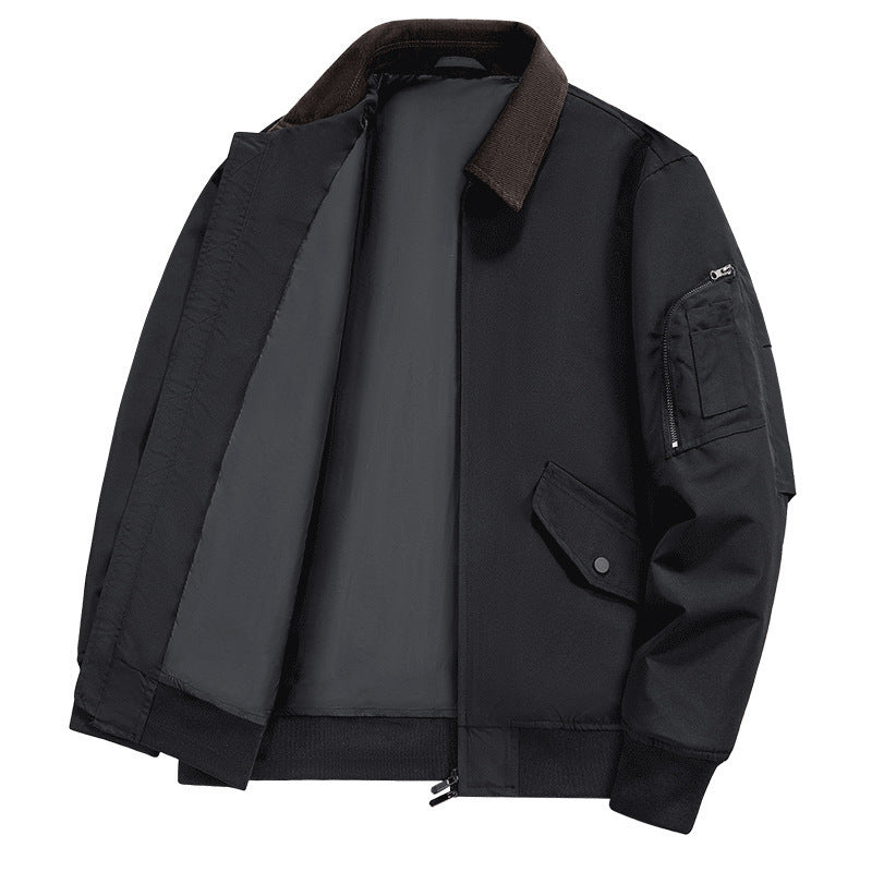 Herren Modische Freizeitjacke mit praktischen Taschen Drune 1788321842