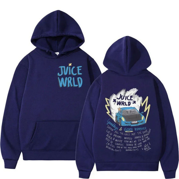 Damen Kapuzenpullover mit kreativem Grafikdesign und bequemer Passform Drune