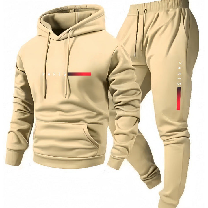 Damen Sportliches Hoodie und Jogginghose Set Drune