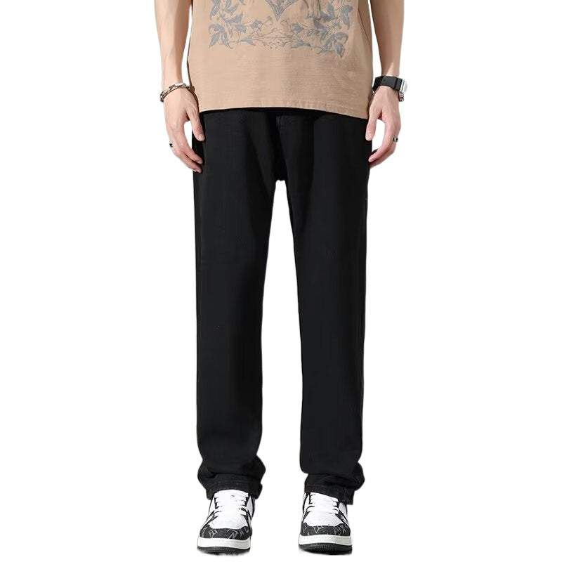 Herren Bequeme Relaxed Fit Jeans Drune