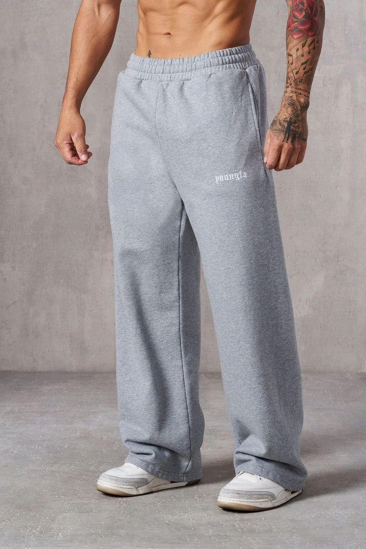 Herren bequeme Trainingshose mit verstellbarem Bund und Seitentaschen Drune