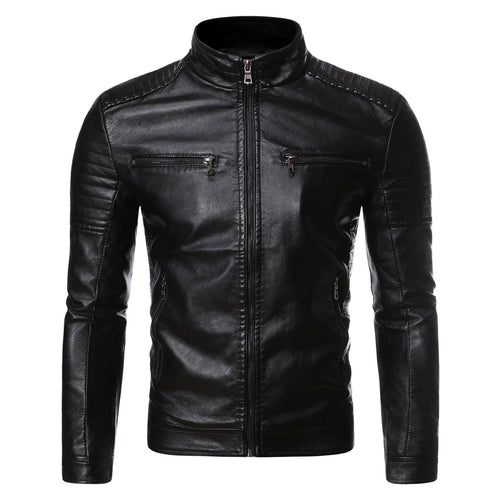 Herren Modische Bikerjacke Drune