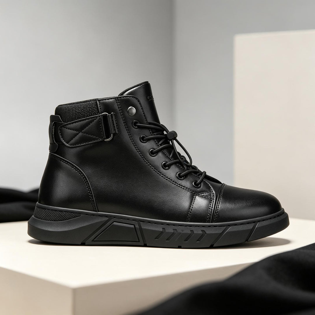 Herren Hochgelegene Schnürschuhe Drune