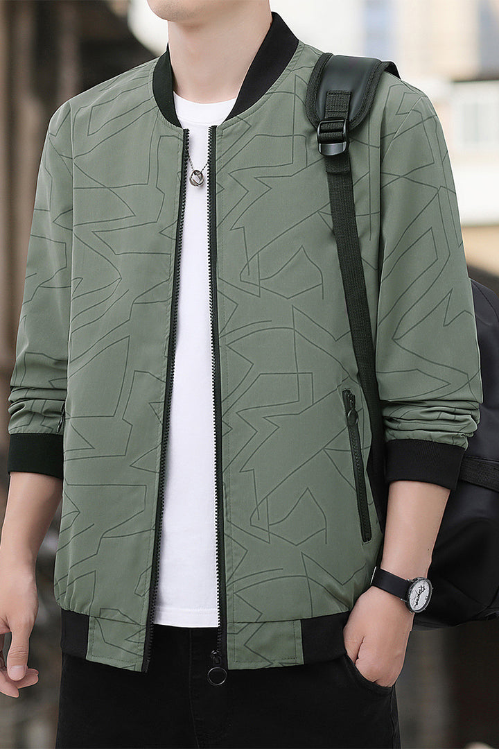 Herren Übergangsjacke mit stylischem Minimaldesign Drune