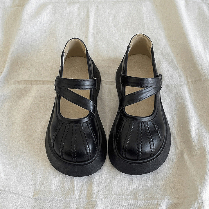 Damen Komfortable Riemchen-Slipper mit strukturiertem Obermaterial und dämpfendem Fußbett Drune