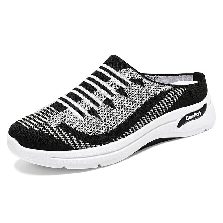 Damen Komfortable Slip-On Sneakers mit elastischem Obermaterial Drune