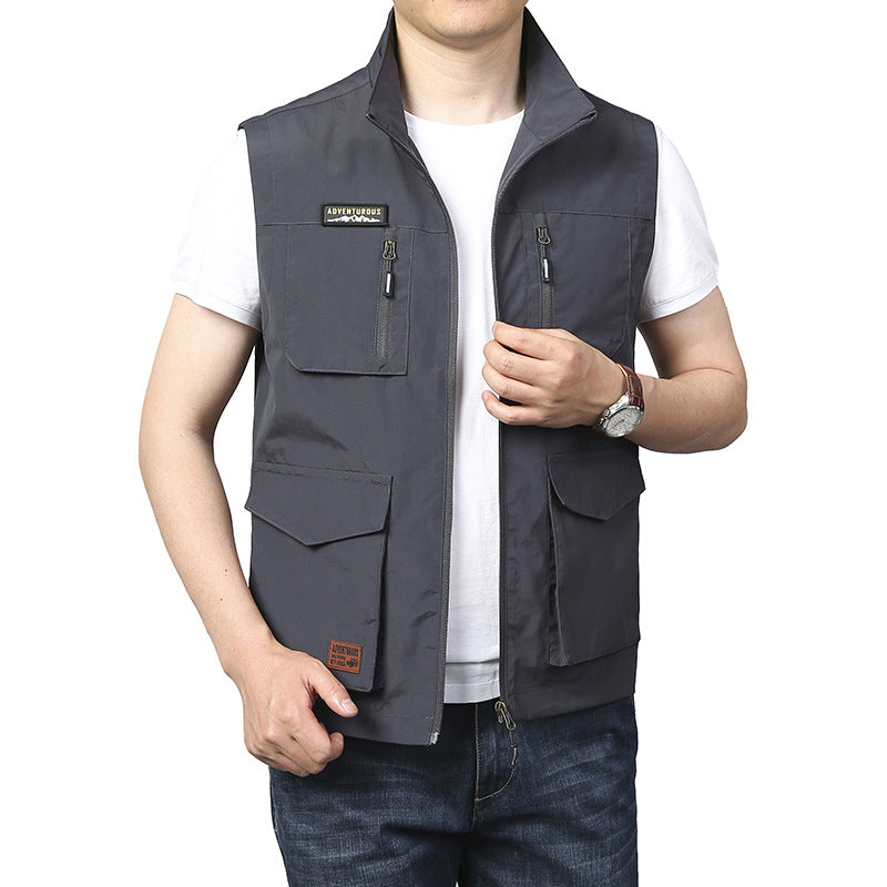 Herren Multifunktionale Outdoor-Weste Drune 1787797376