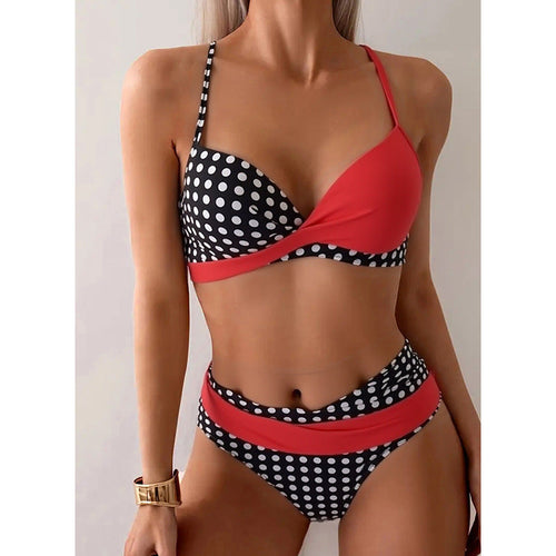Damen High-Waist Bikini mit innovativem Design Drune