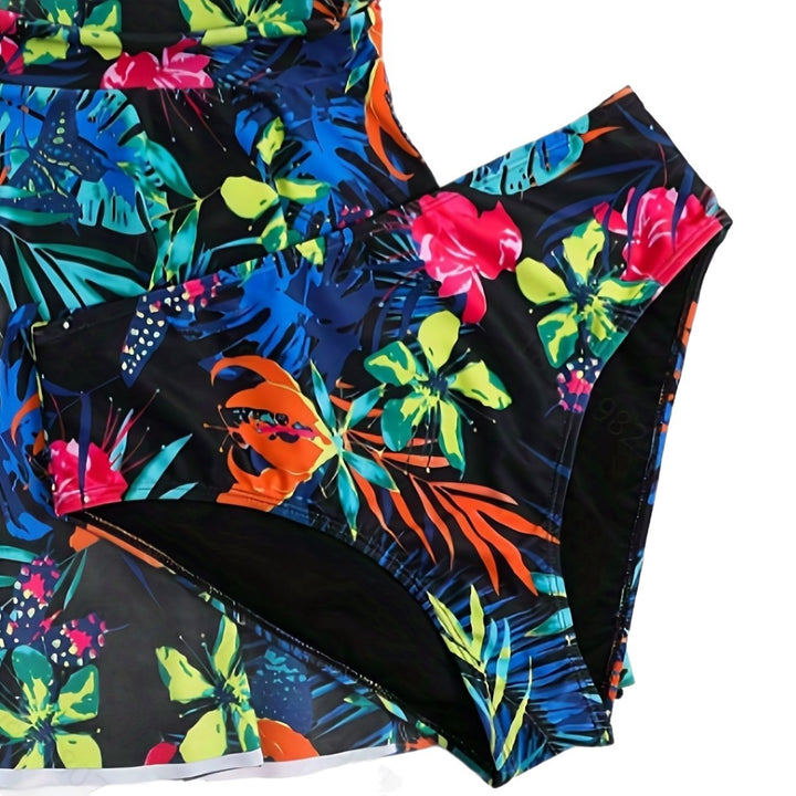 Damen Schwimmanzug mit elegantem Wickeldesign Drune
