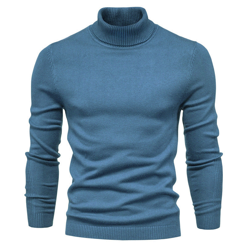 Herren Grober Rollkragenpullover aus wärmendem Material mit strukturierter Oberfläche Drune