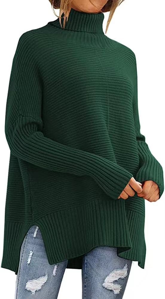 Damen Kuscheliger Rollkragenpullover Drune