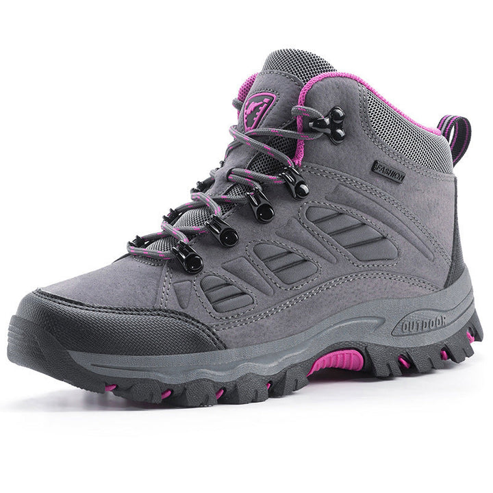 Damen langlebige Wanderschuhe mit hochgriffiger Sohle Drune