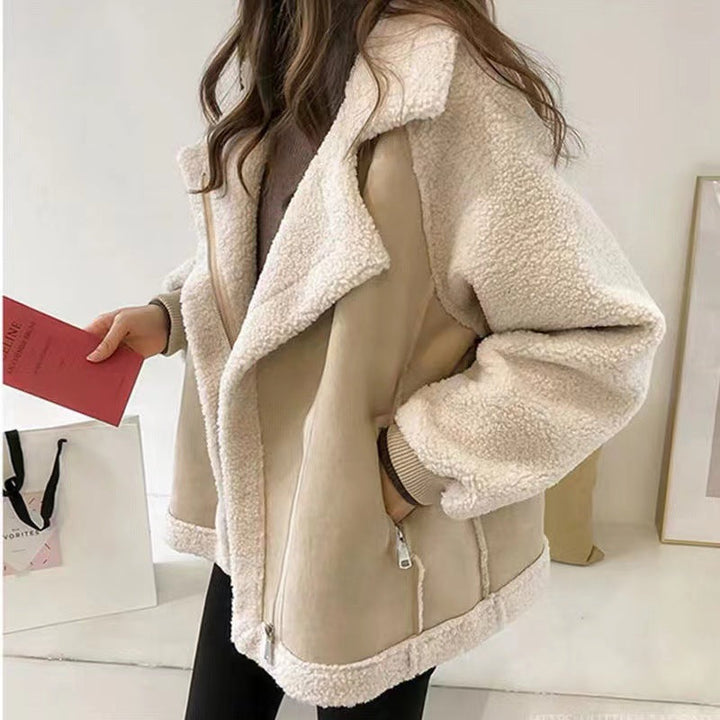 Drune | Overgrößed Plüschjacke