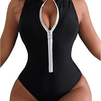 Damen Sportlicher Schwimmanzug Drune