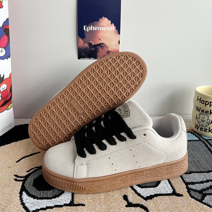 Herren Sportliche Sneakers aus Wildleder Drune