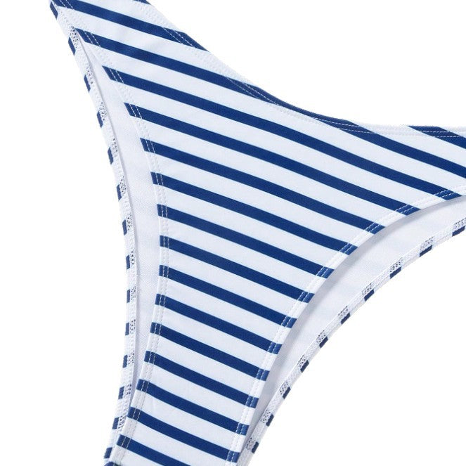Damen Bandeau-Bikini mit dekorativem Verschluss Drune