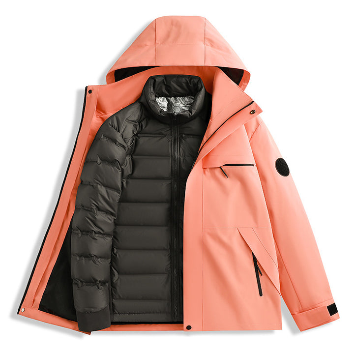 Damen Multifunktionale und wetterfeste Outdoor-Jacke Drune
