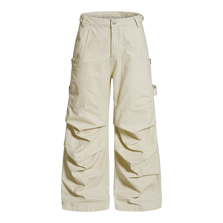 Damen Weite Cargo-Hose mit verstärkten Kniepartien und Multifunktions-Taschen Drune