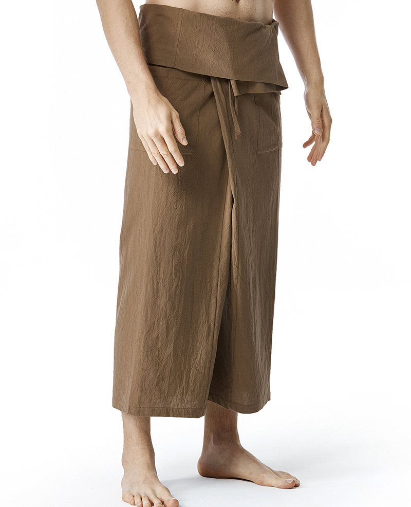 Herren Relaxed Fit Utility Wickelrock Drune