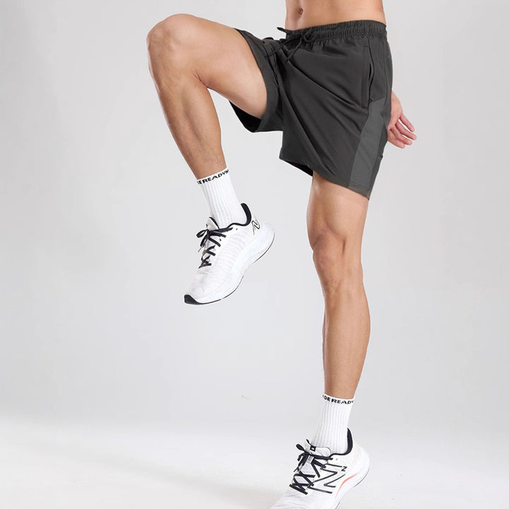 Herren sportliche Shorts mit elastischem Bund und praktischen Seitentaschen Drune