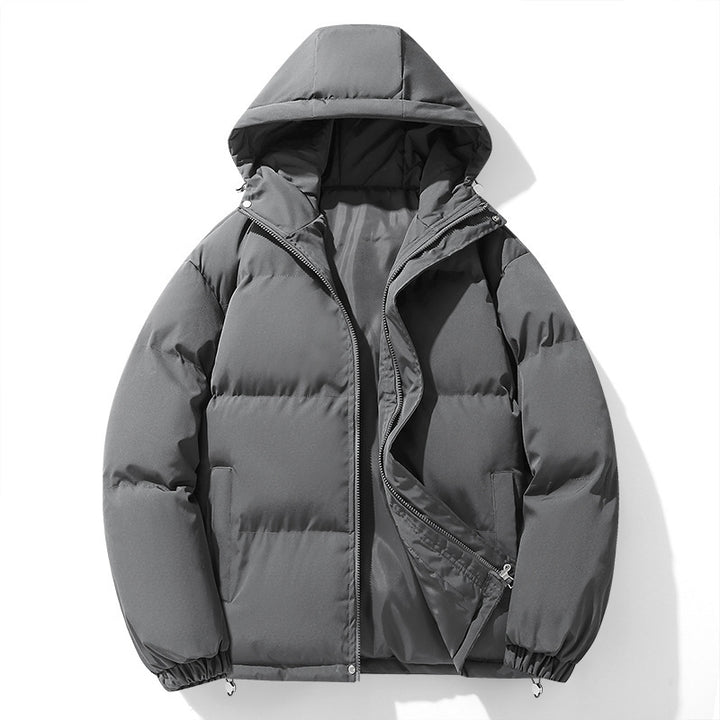 Damen Warme Steppjacke mit Kapuze Drune
