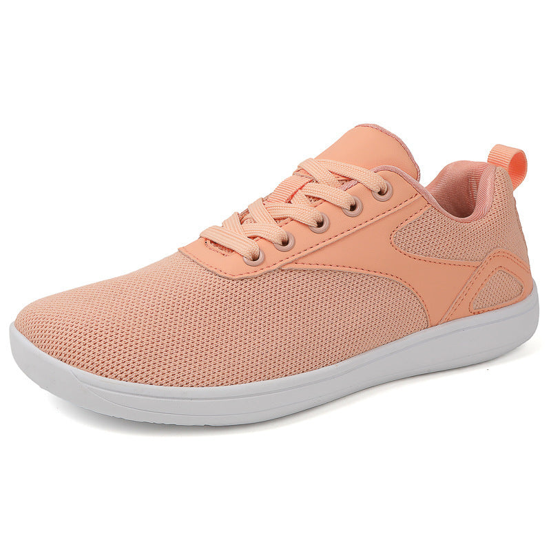 Unisex atmungsaktive Strick-Freizeit-Sneaker mit gepolstertem Fersenkragen und flexibler EVA-Laufsohle Drune