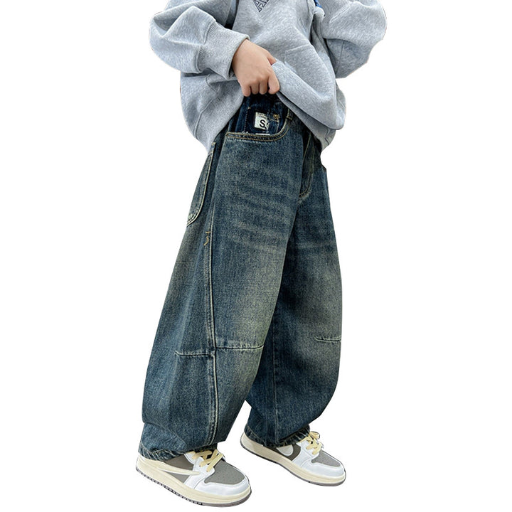 Unisex weite Jeans mit lässigem Design Drune
