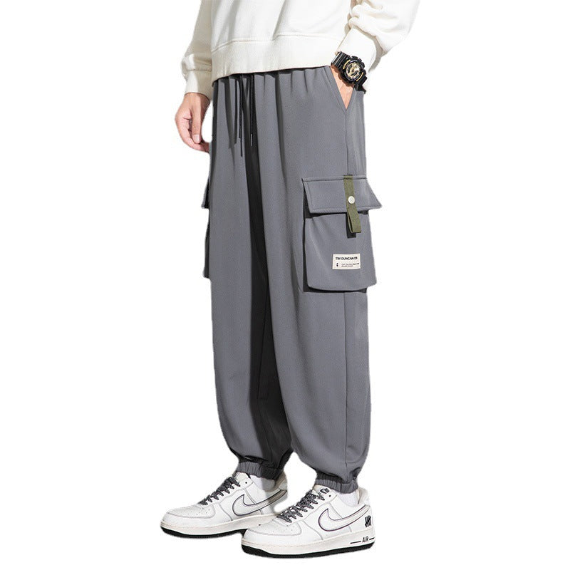 Herren Bequeme Cargo-Hose mit mehreren Taschen Drune
