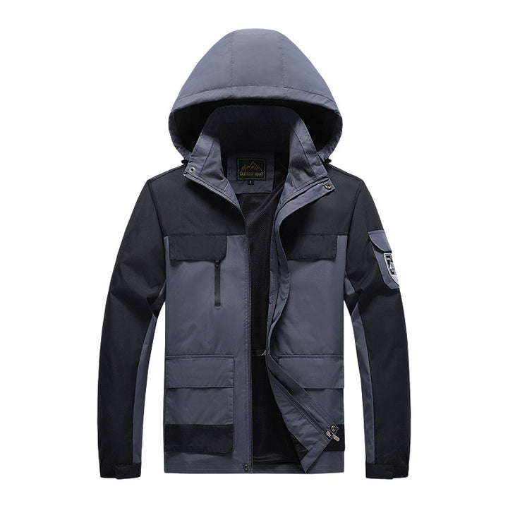 Herren robuster Outdoor-Fieldparka Drune
