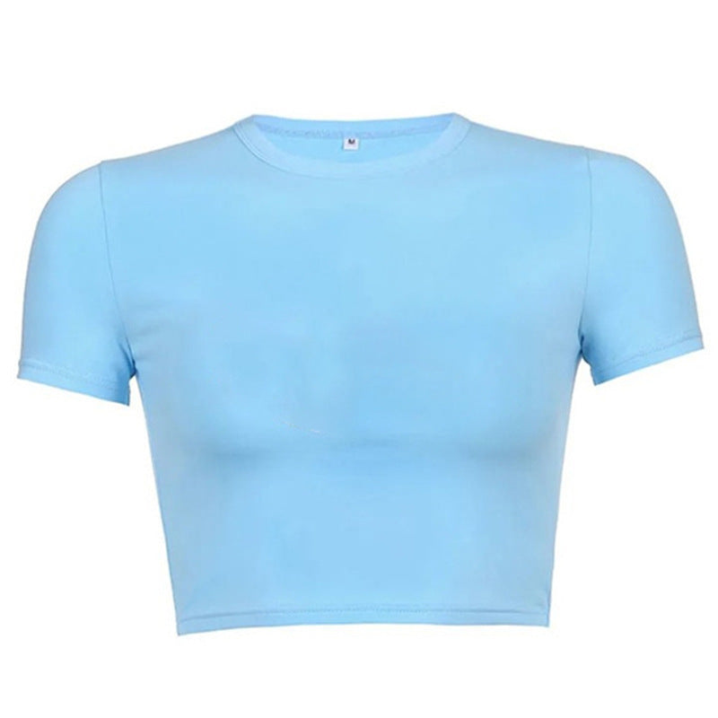 Damen Figurbetontes Crop-Top Drune