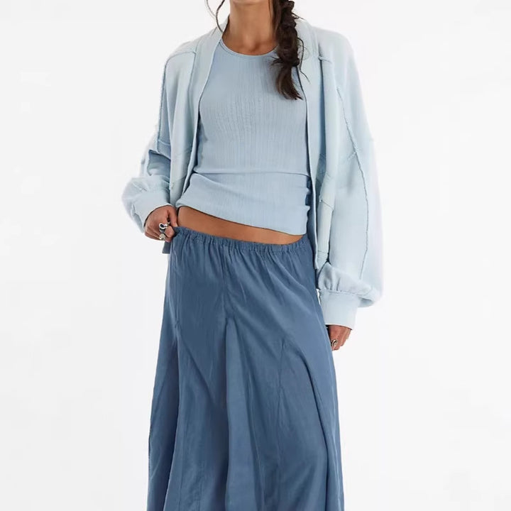 Damen Verspielt Elegante Kurzarm Bluse