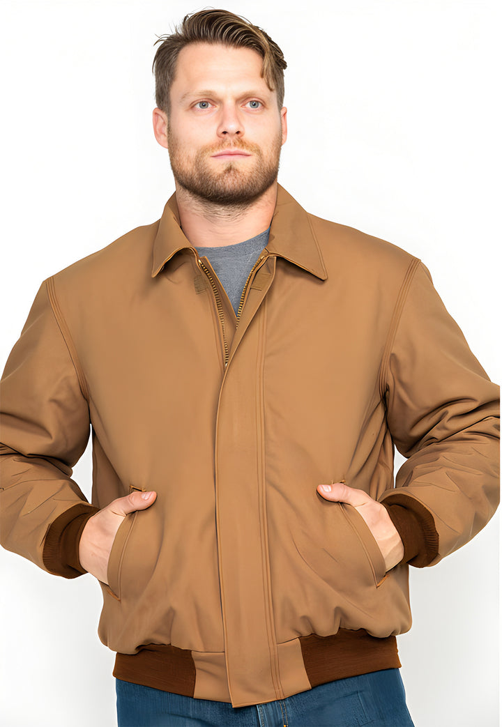 Herren komfortable Übergangsjacke mit leichtem Innenfutter Drune