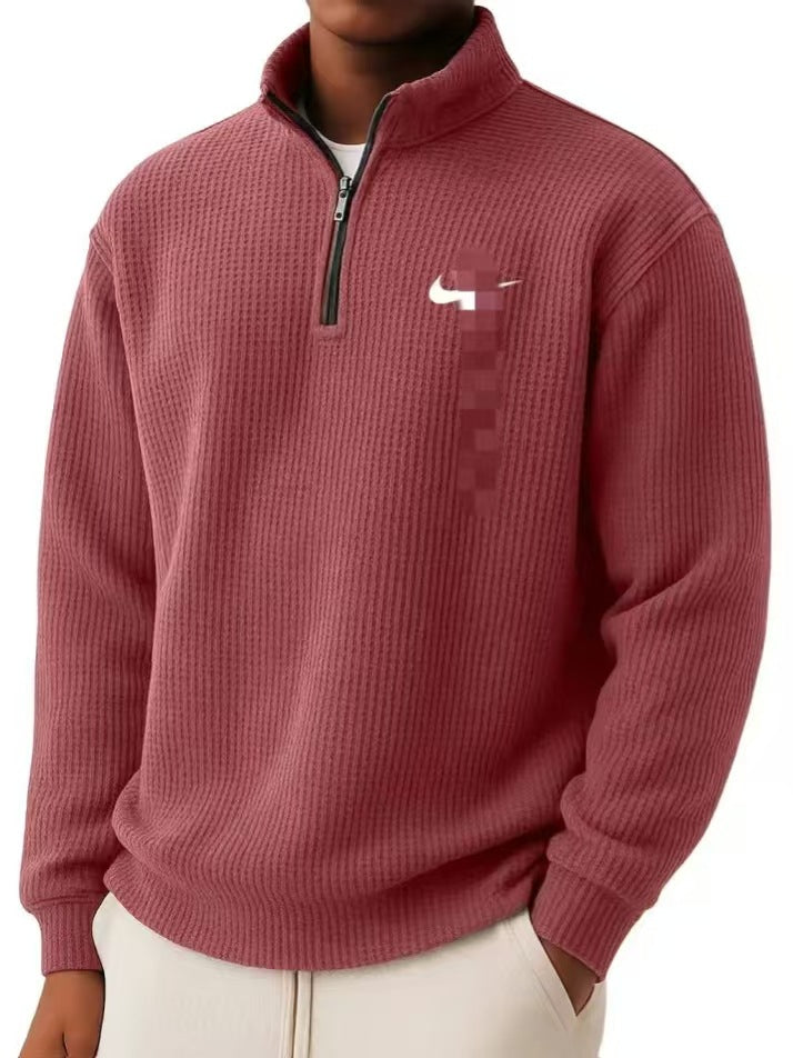 Herren Hochwertiger Pullover mit Reißverschluss Drune