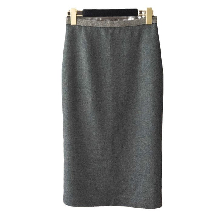 Damen Eleganter Bleistiftrock aus hochwertigem Material Drune