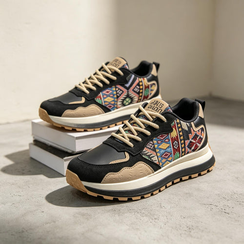 Herren Sportliche Sneaker mit dekorativem Muster Drune