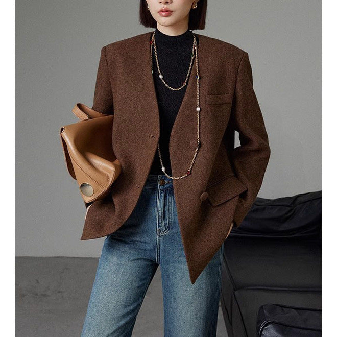 Damen Eleganter oversized Blazer Drune