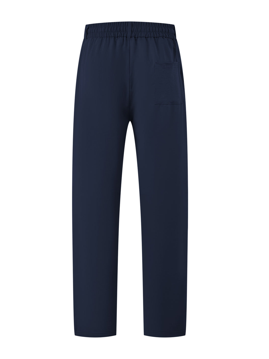 Damen Leichte Relaxhose mit elastischem Bund, geradem Schnitt & aufgesetzter Gesäßtasche Drune