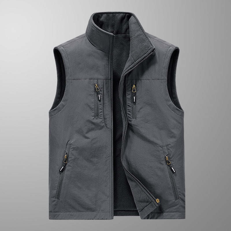 Herren Praktische Fleece-Weste Drune