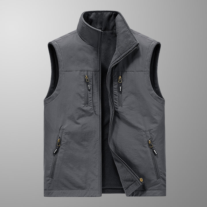Herren Praktische Fleece-Weste Drune