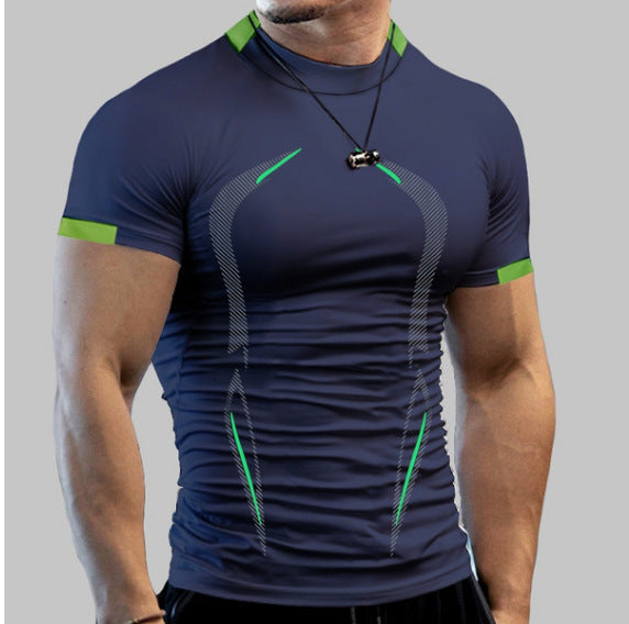 Herren Fitness T-Shirt mit atmungsaktiver Kompressionstechnologie Drune