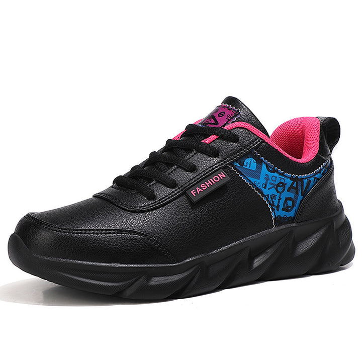 Damen nan urbaner voluminöser Sneaker mit weichem Kunstfellfutter, gepolstertem Einstieg und markanter Profilsohle Drune